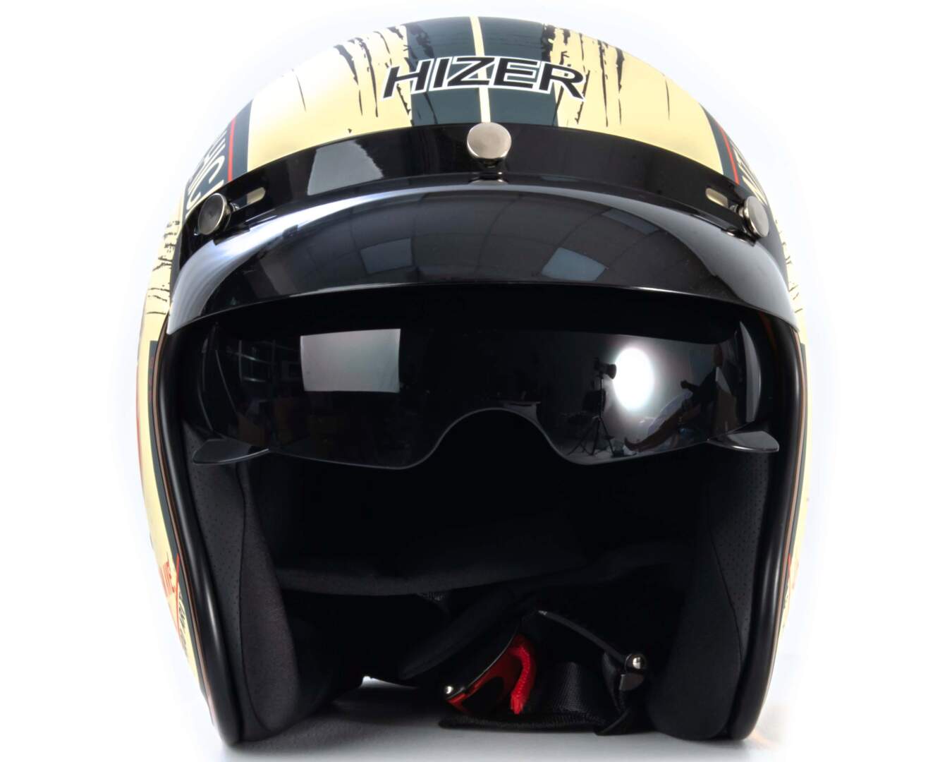 Шлем мото открытый HIZER J510 №1 (XXL)